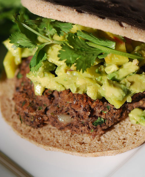 black bean burgers 060