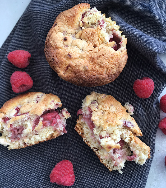 Raspberry Creamcheese Muffins