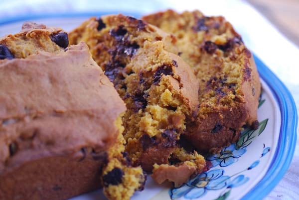 Chocolate Chip Pumpkin Bread | Fall Recipes That Aren't Boring | Homemade Recipes