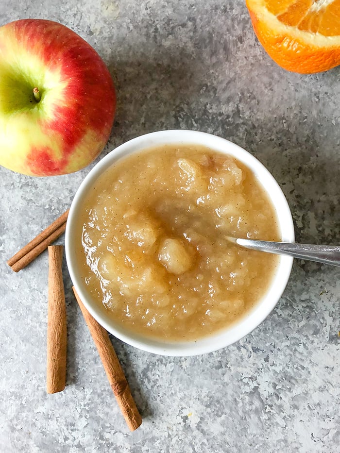 Sugar Free Applesauce | Slow Cooker or Instant Pot