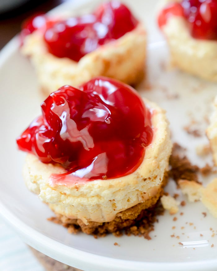 Weight Watcher's Cherry Cheesecake