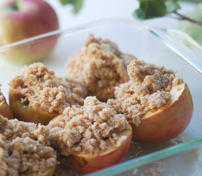 Weight Watchers Baked Apples + Air Fryer Instructions