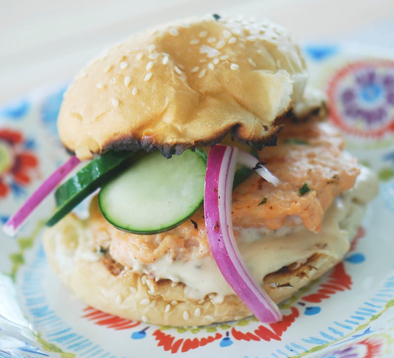 Thai Tuna Burgers with GingerLemon Mayonnaise Recipe Diaries