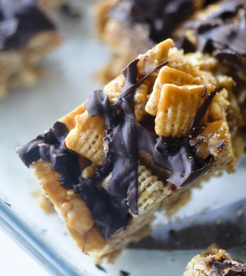 NoBake Peanut Butter Caramel Bars Recipe Diaries
