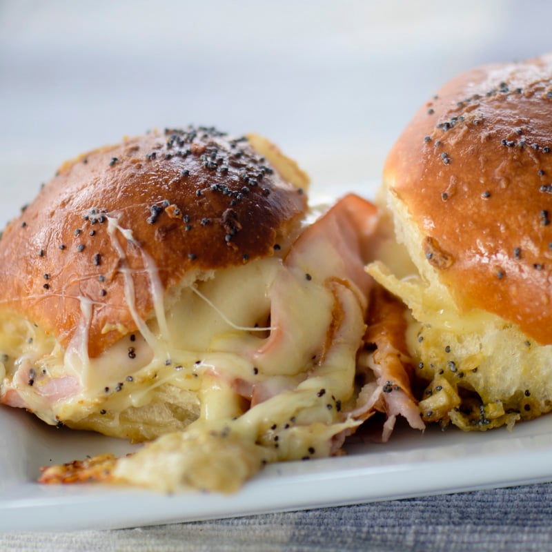 Hot Ham and Cheese Sandwiches Recipe Diaries