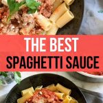 The Best Spaghetti Sauce