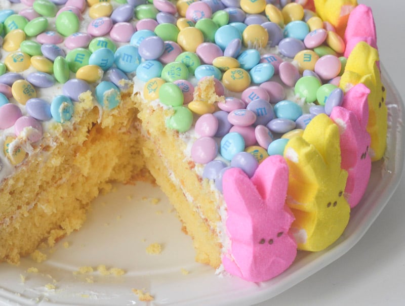 Classic Easter Peeps Cake | Creative Easter Peeps Cake Ideas | Homemade Recipes