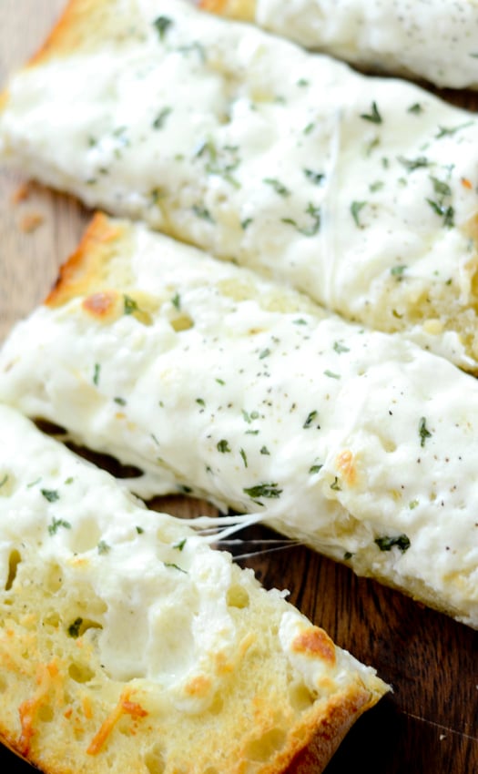 Cheesy Garlic Ciabatta Bread