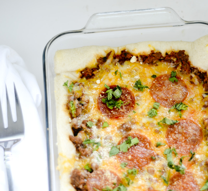 Weight Watcher’s Deep Dish Pizza Casserole Recipe Diaries