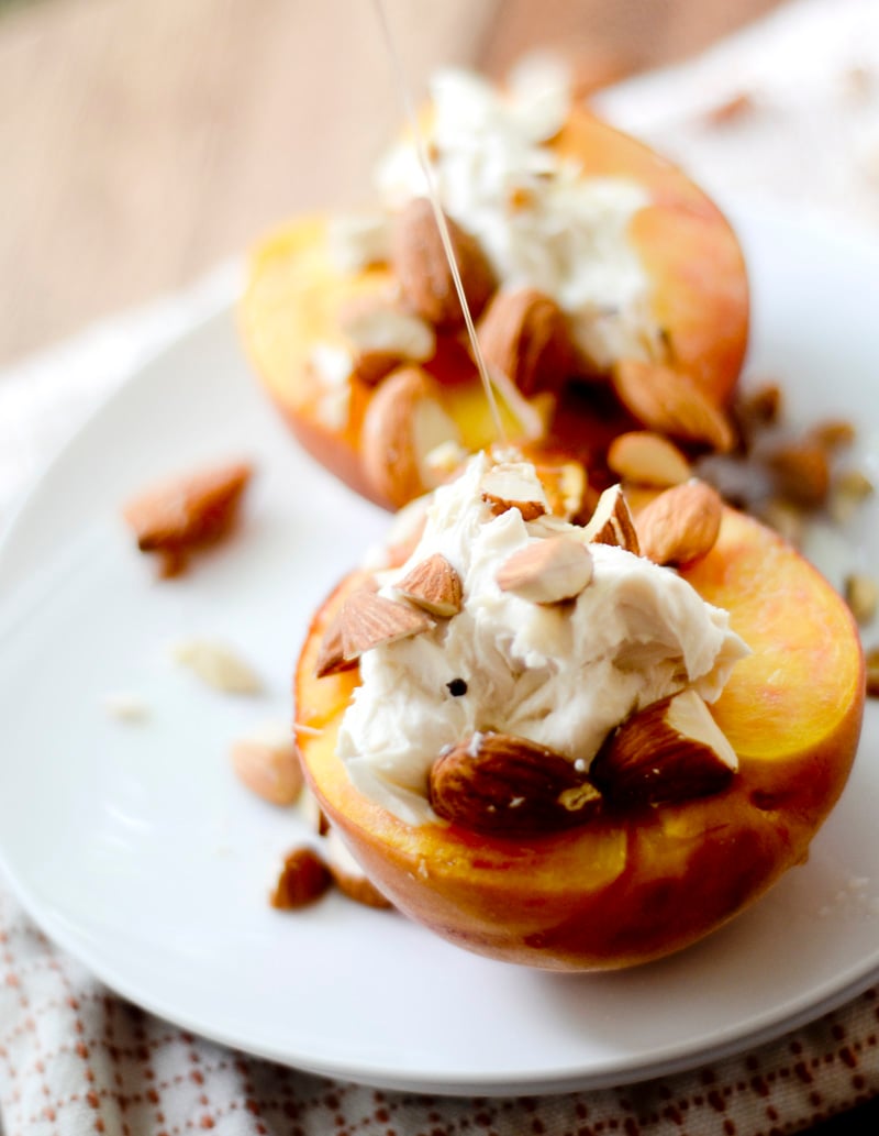 Honey Roasted Peaches 047