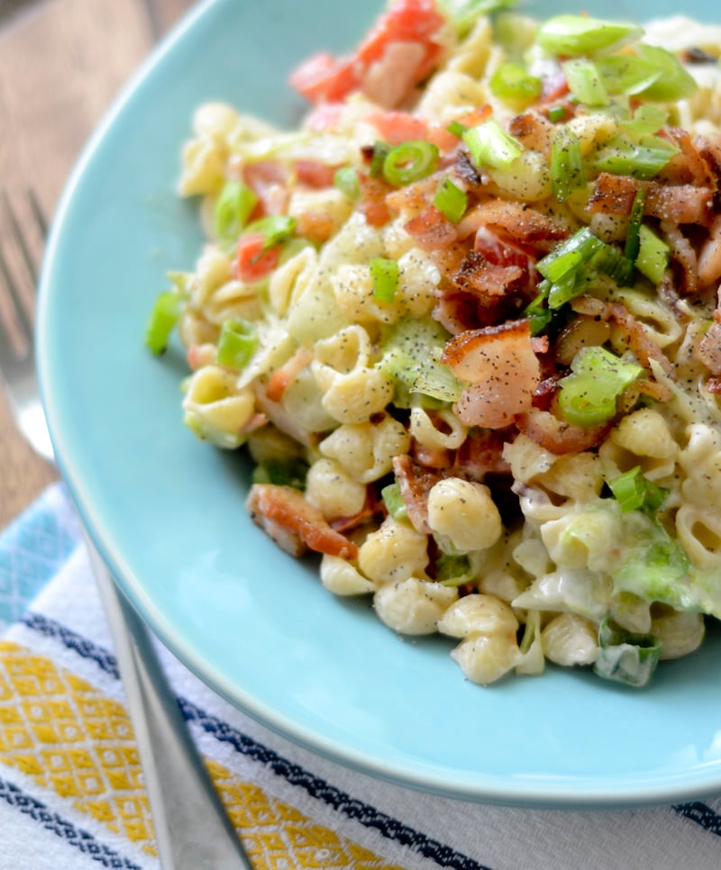 Weight Watcher’s BLT Pasta Salad 