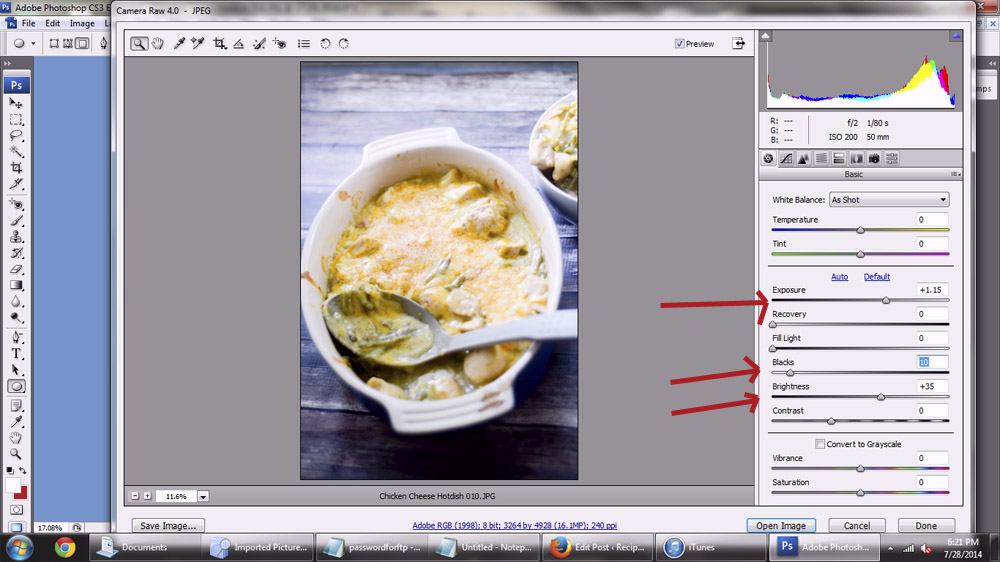 How to edit food photos in Photoshop
