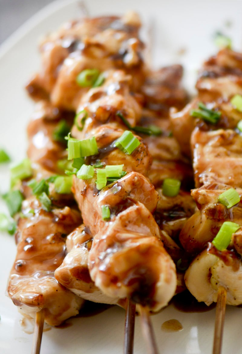 Orange Basalmic Glazed Chicken Kabobs 018