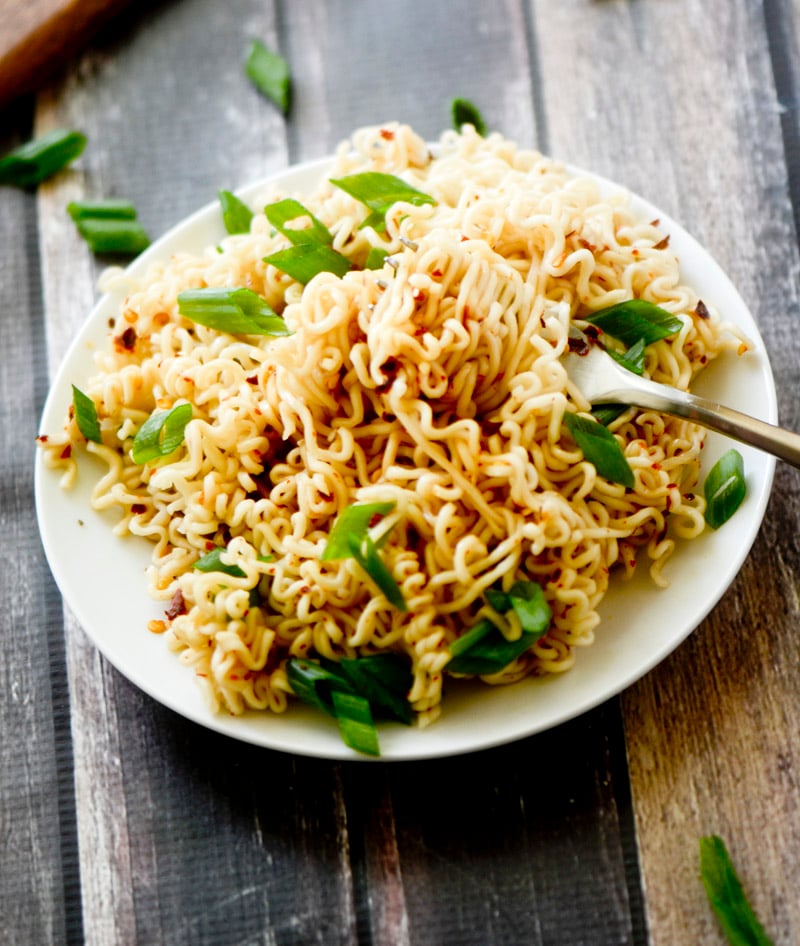 Ramen Noodles with Spicy Korean Chili Dressing