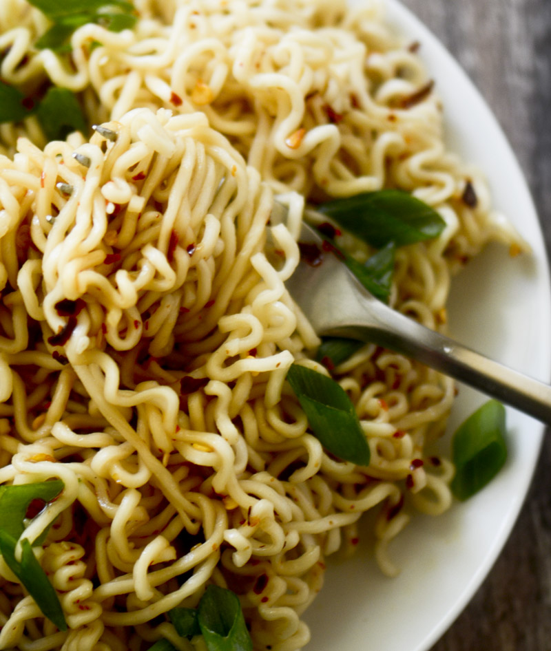 Ramen Noodles with Spicy Korean Chili Dressing