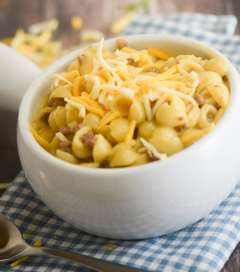 Taco Shells and Cheese