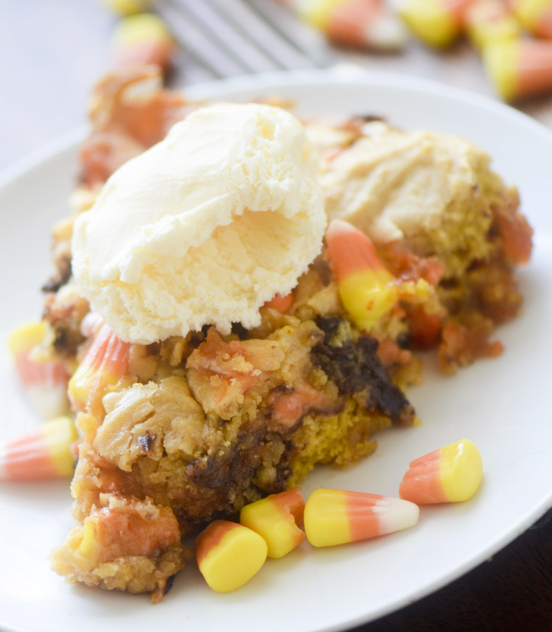 Candy Corn Cookie Pizza 066