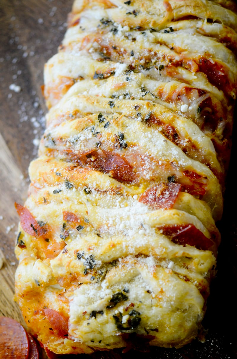 pizza pull apart bread 027