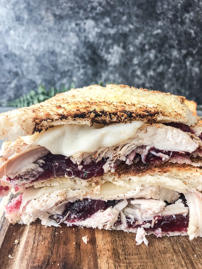 Turkey and Cranberry Paninis