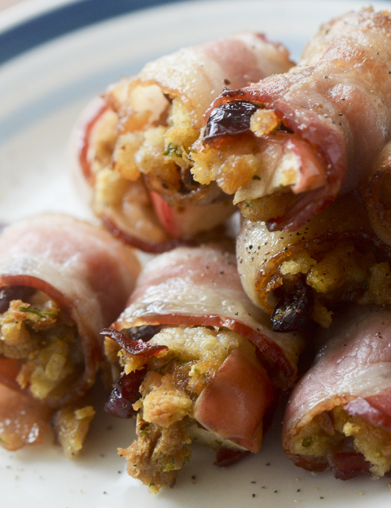 bacon wrapped stuffing 027