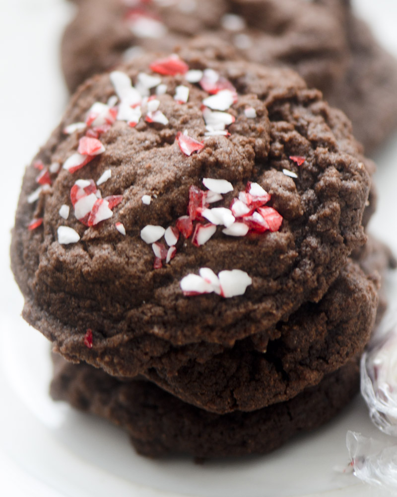 chocolate peppermint cookies 009