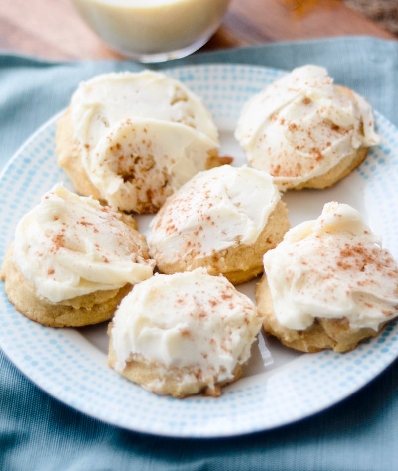 Eggnog Cookies