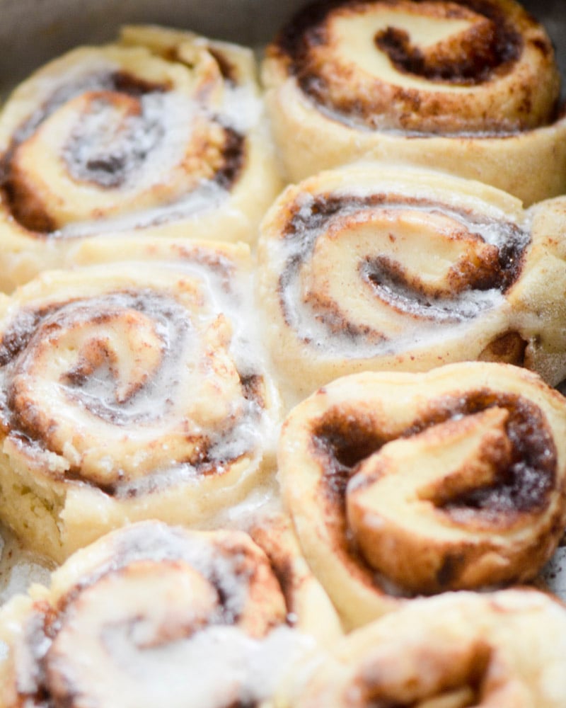 Weight Watchers Cinnamon Rolls with Glaze