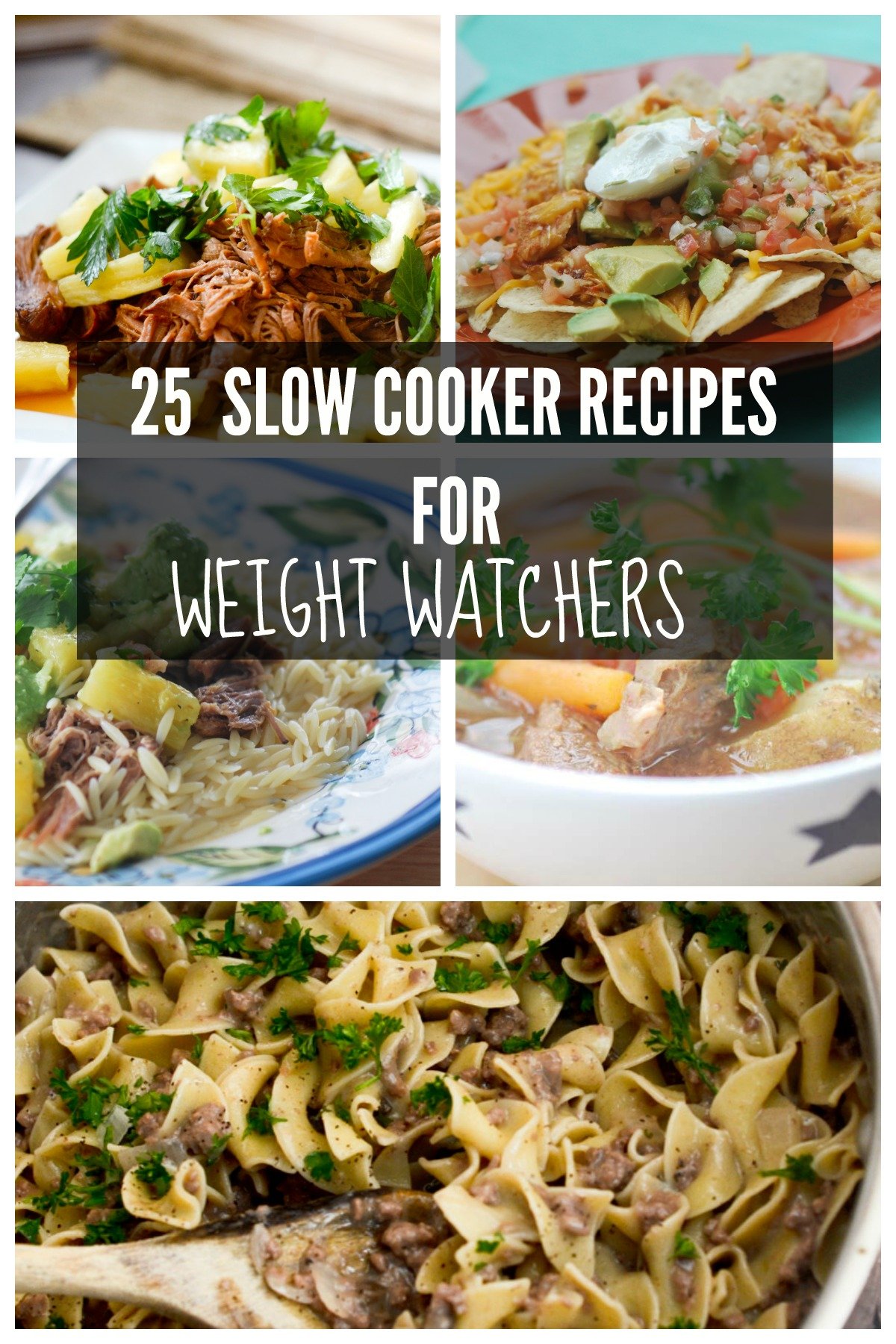 25 Slow Cooker Recipes for Weight Watcher's 