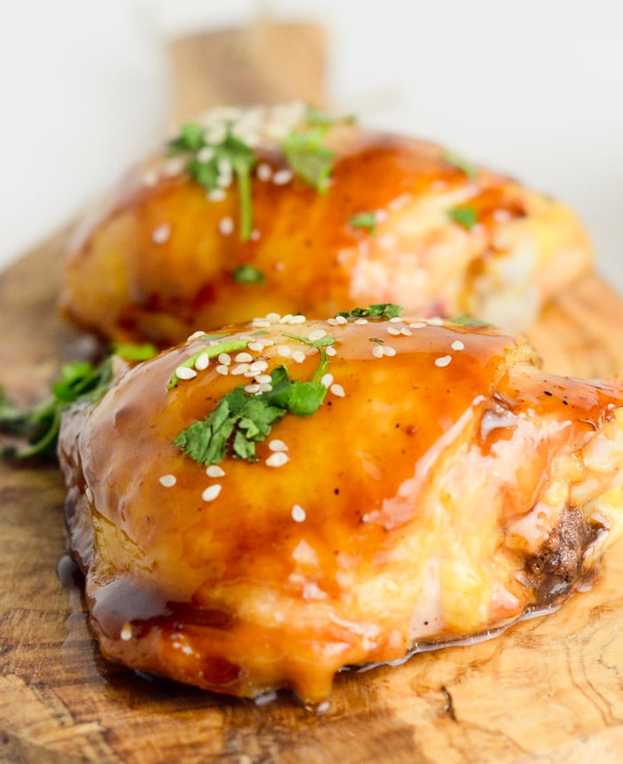 Hoisin-and-Honey Glazed Chicken Thighs - Recipe Diaries