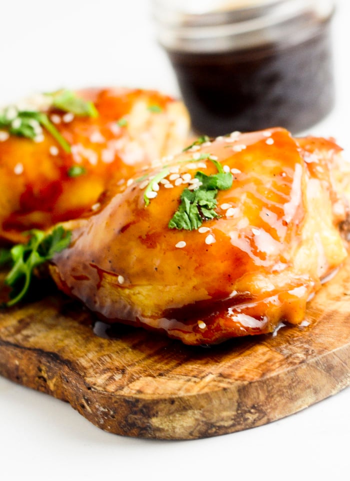 Hoisin-and-Honey Glazed Chicken Thighs - Recipe Diaries