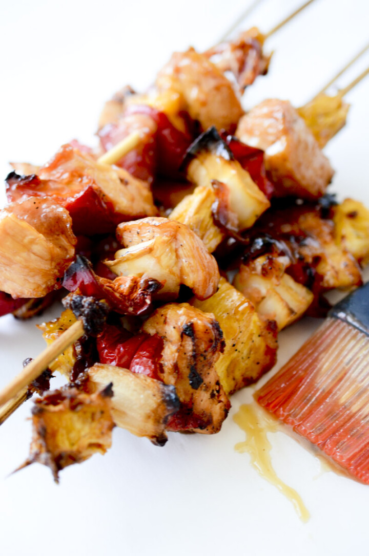 Air Fryer Bacon, Pineapple, Chicken Kabobs Recipe Diaries
