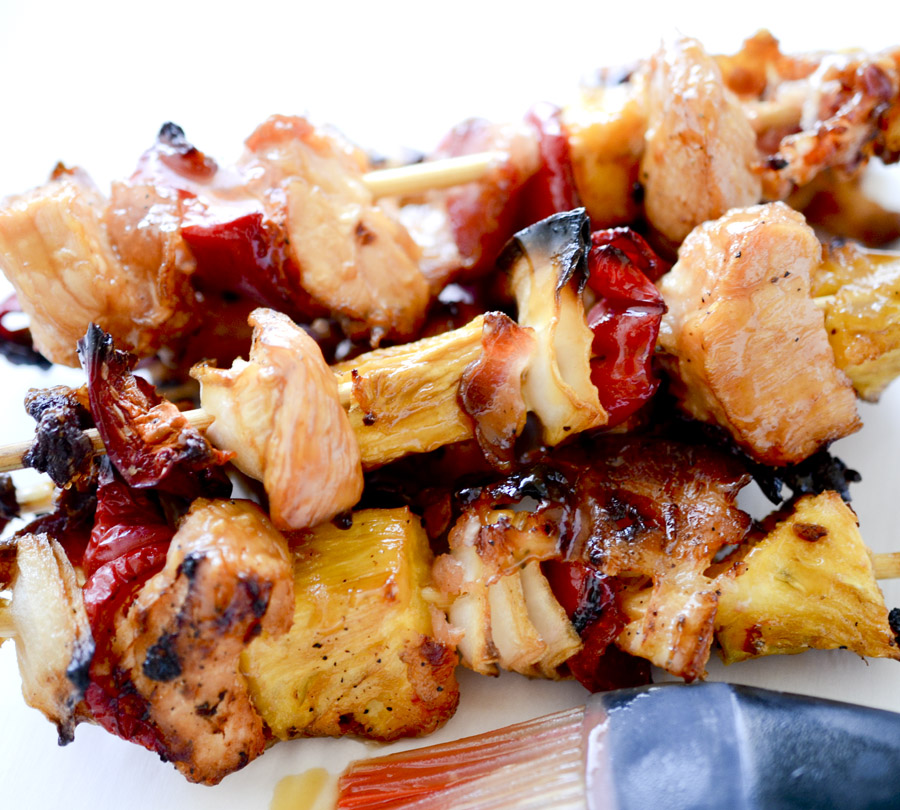 chicken and bacon kabobs 014