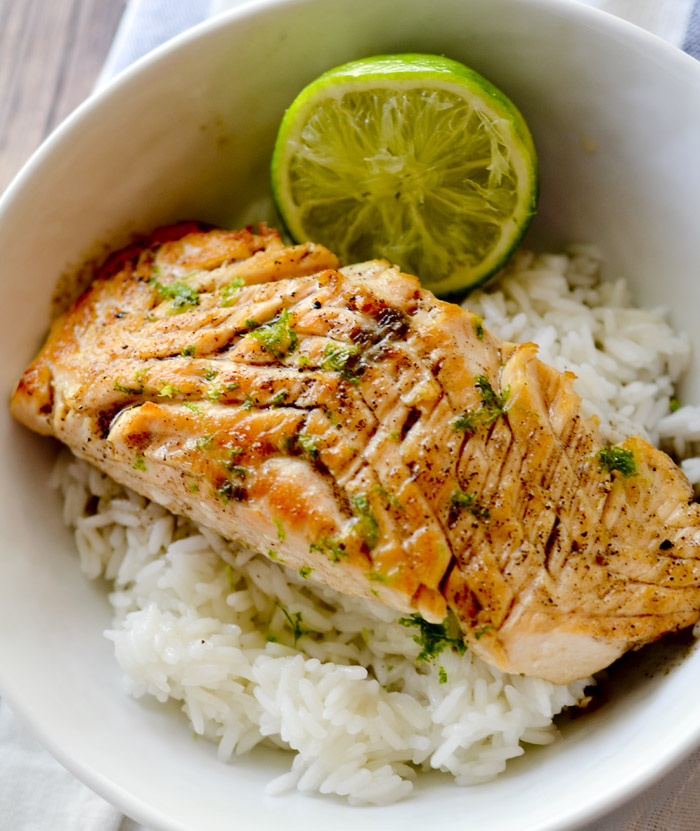 Browned Butter and Lime Salmon with Garlic and Honey - Recipe Diaries