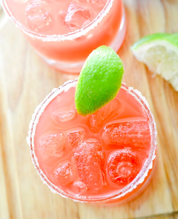 2 point Watermelon Margaritas - Recipe Diaries