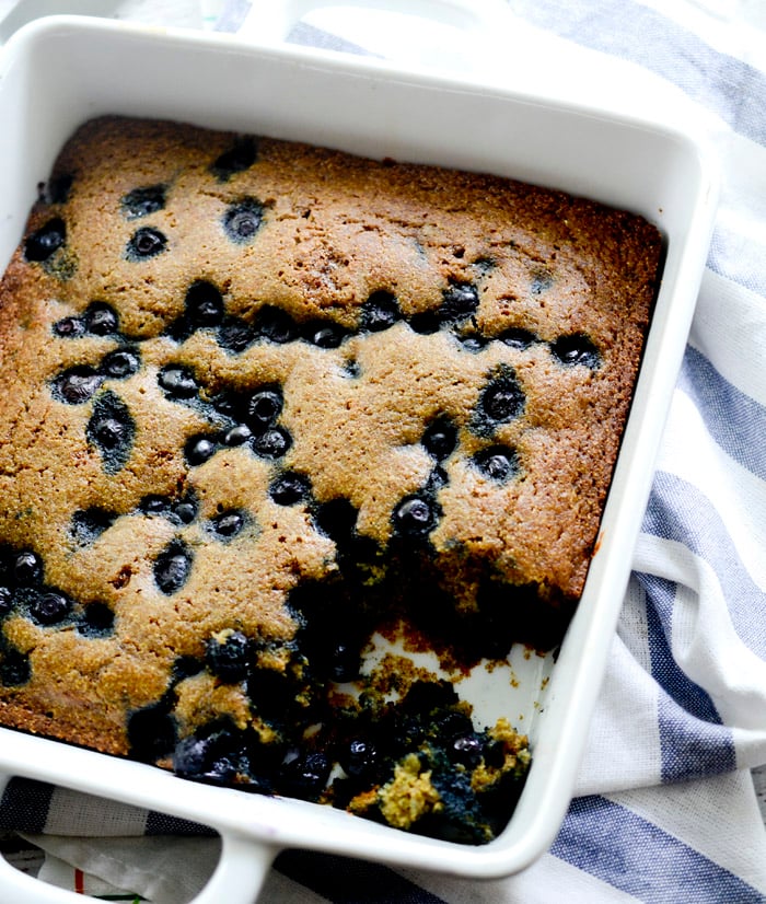 Overnight Blueberry Coffee Cake