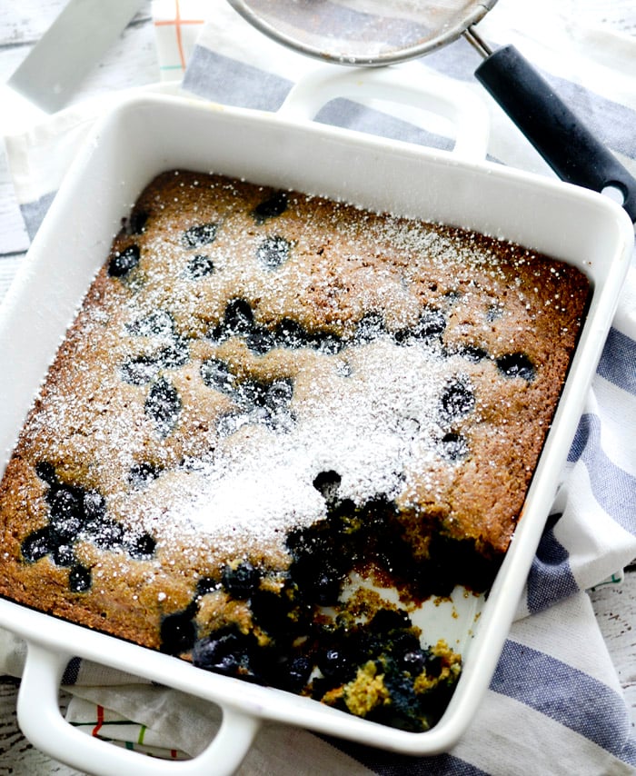 Overnight Blueberry Coffee Cake