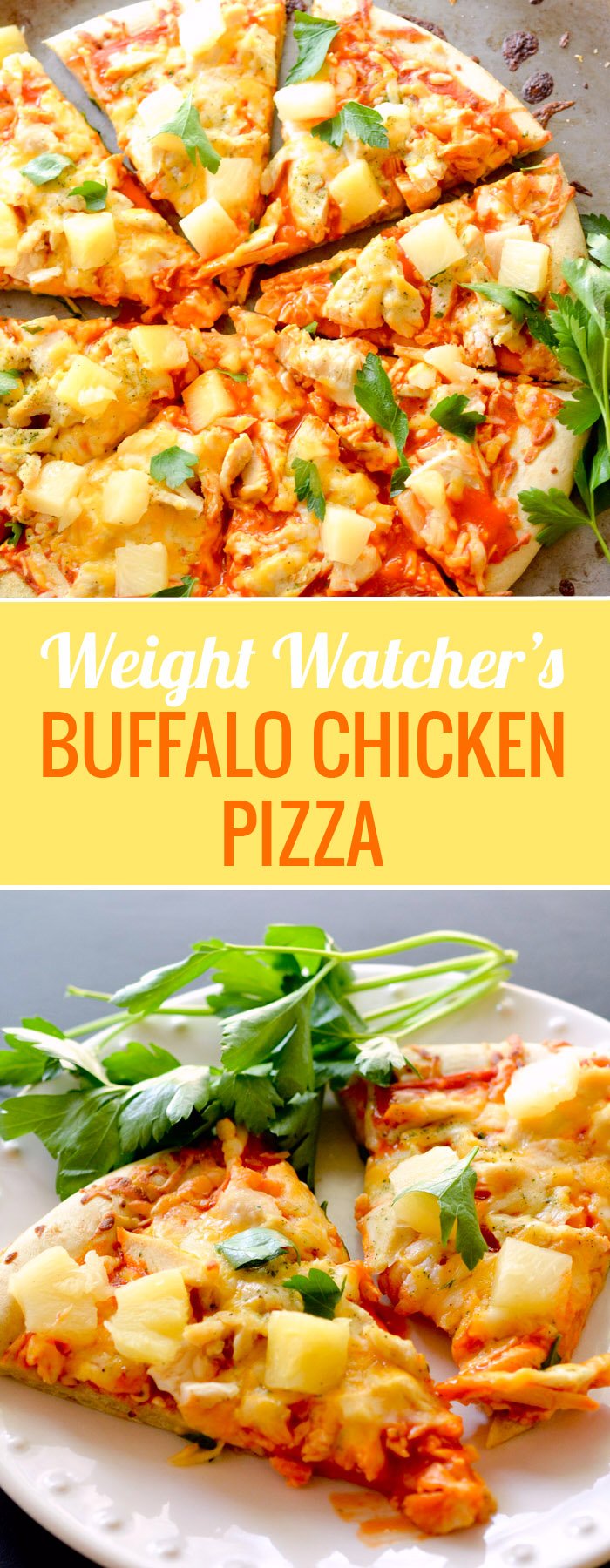 weight watcher's - buffalo chicken pizza