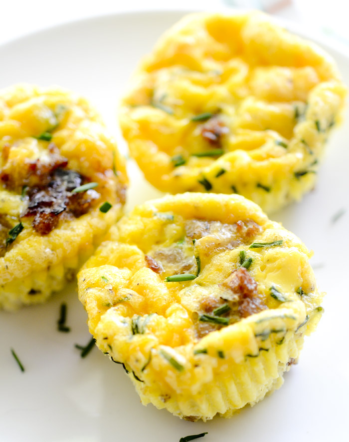 4 ingredient sausage and egg muffins 005