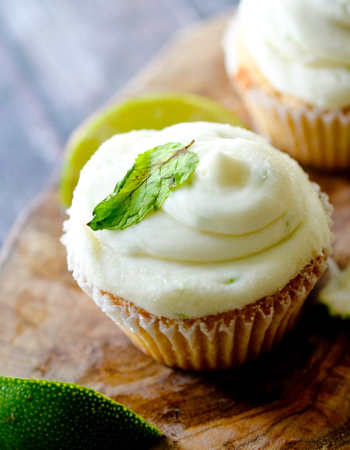 Mojito Cupcakes - all your favorite flavors of a Mojito combined into a cupcake!