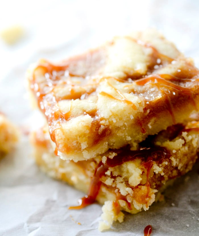 Salted Caramel Butter Bars