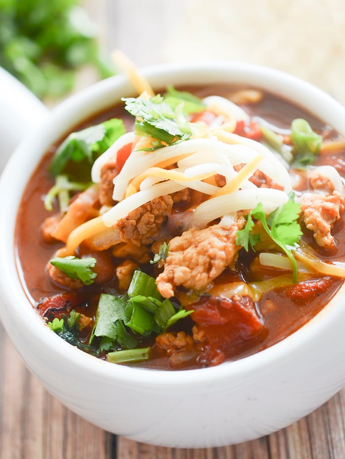 Weight Watcher's Buffalo Chicken Chili