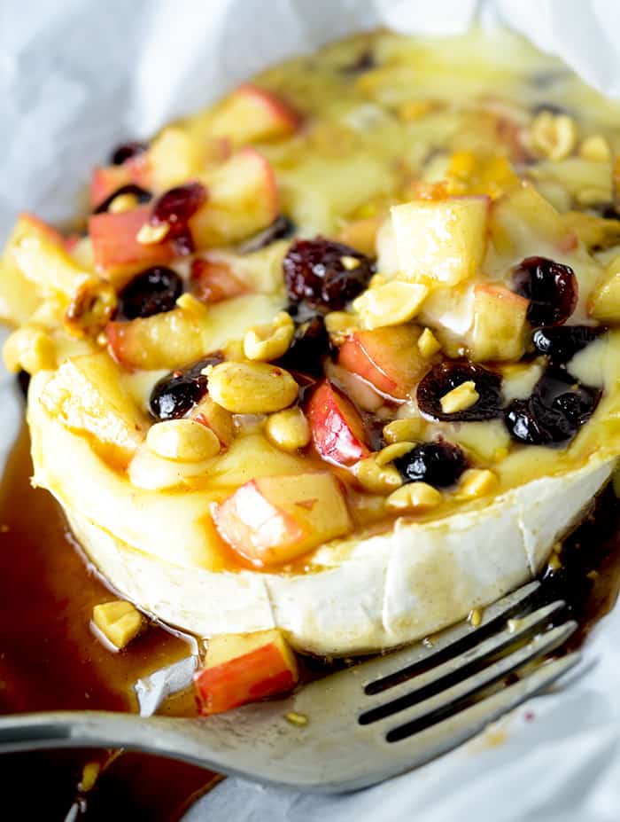 Air Fryer Baked Brie with Apples Recipe Diaries