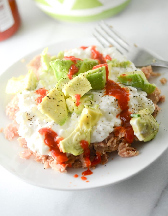 Tuna Cottage Cheese And Avocado Salad Recipe Diaries