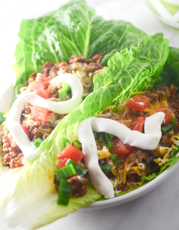 Low Carb Enchilada Lettuce Wraps – Recipe Diaries