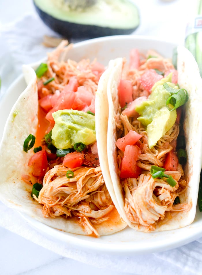 Weight Watchers Shredded Chicken Tacos