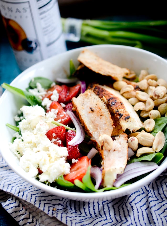 strawberry chicken salad 006