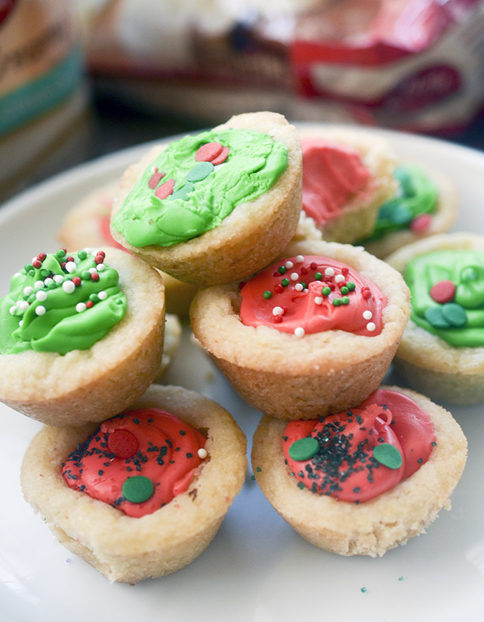 Christmas Cookie Cups