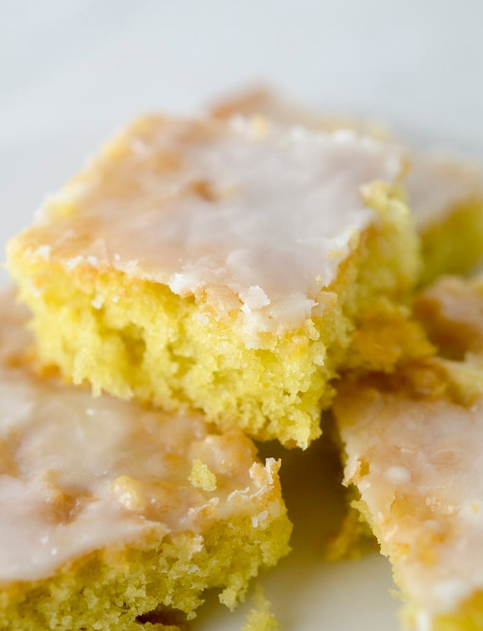 Skinny Lemon Brownies