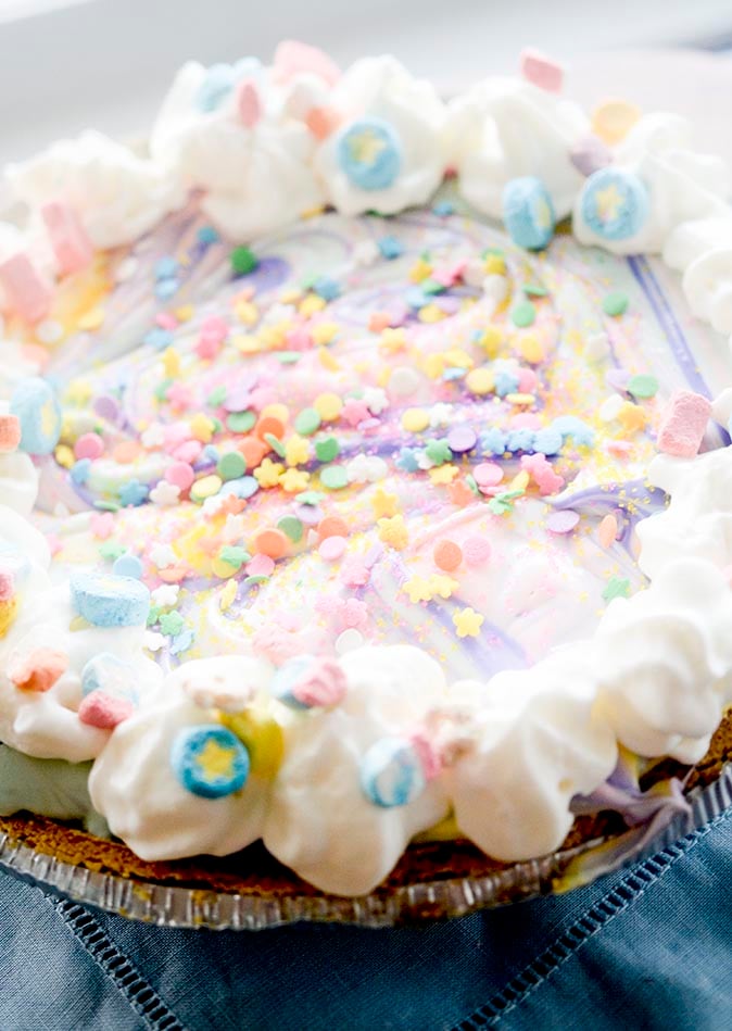 Unicorn cheesecake - the most *-magical-* cheesecake on the Internet!