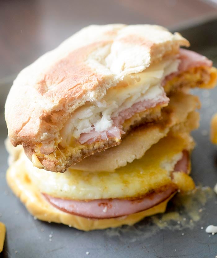 Frozen Breakfast Sandwiches - Organize Yourself Skinny